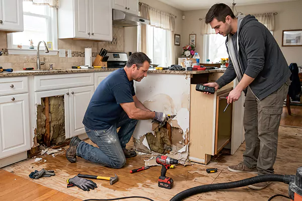 Kitchen Water Damage Repair Orem