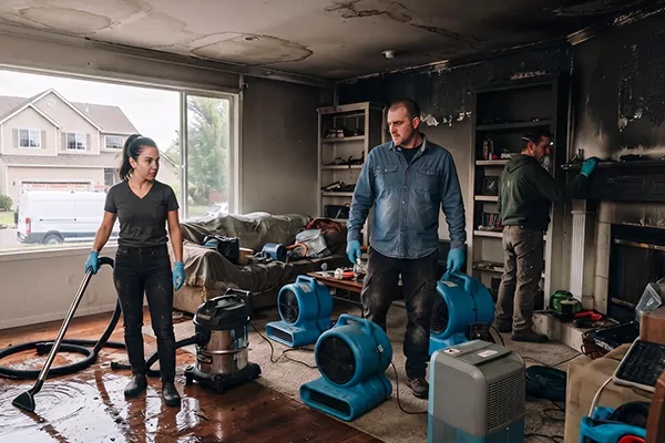 Smoke and Water Damage Restoration Orem