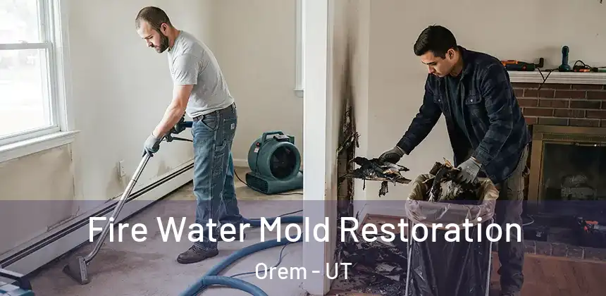 Fire Water Mold Restoration Orem - UT