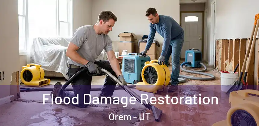  Flood Damage Restoration Orem - UT