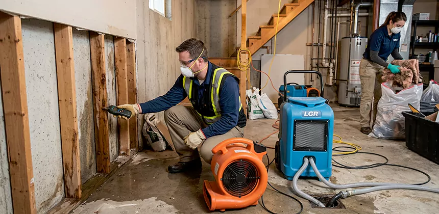 Basement Restoration After Water Damage in Orem