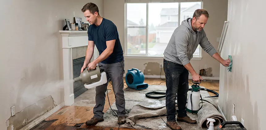 Post-Flood Sanitizing and Deodorizing in Orem