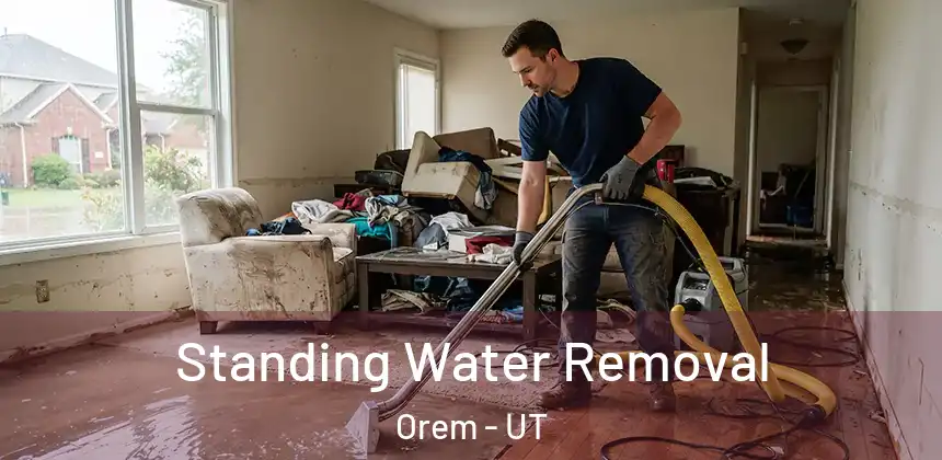  Standing Water Removal Orem - UT