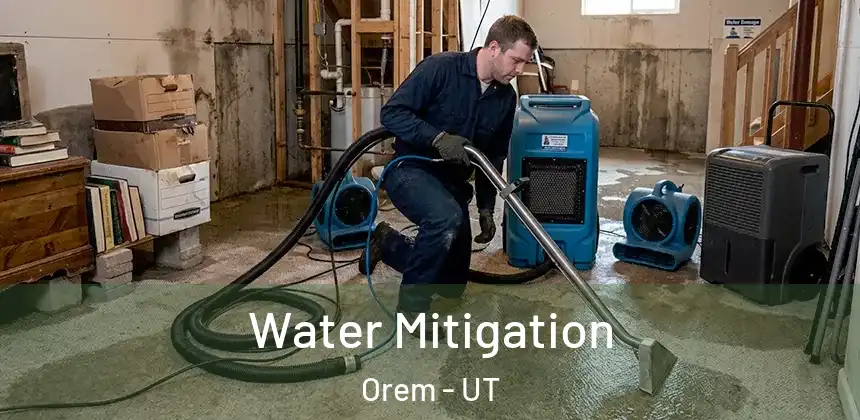  Water Mitigation Orem - UT